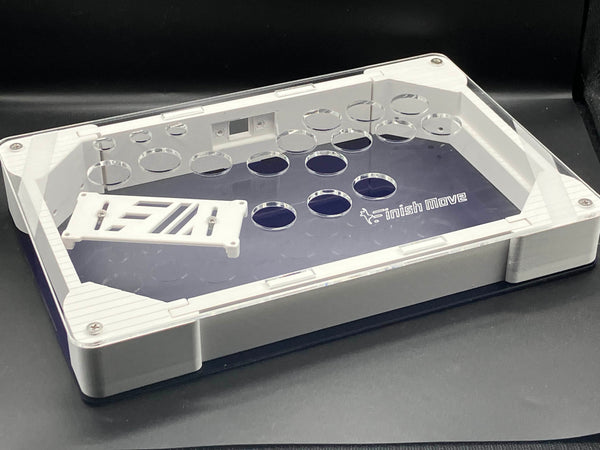 ＊1100円off中！＊レバーレスコントローラー『Finish Move』(クリア)　組み立て済みケース＋配線セット