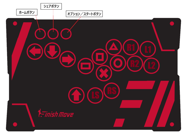 レバーレスコントローラー 『Finish Move（フィニッシュムーブ）』（PS5非対応機）